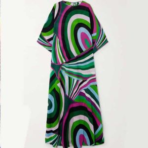 Iride cotton maxi dress product image